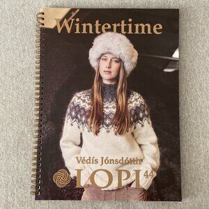 NWT Istex Lopi No. 44 Wintertime Védís Jónsdóttir Knitting Pattern Book